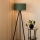 Brilagi - Lampa stojąca BOSTON ROLLER 1xE27/15W/230V słoma zielona/złota