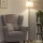Brilagi - Lampa stojąca LED CERIA 1x E27/20W/230V, średnica 30 cm, beżowo-złota