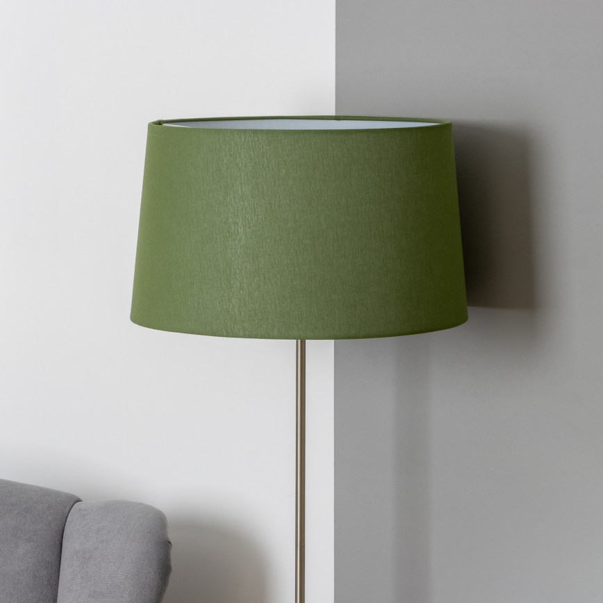 Brilagi - Lampa stojąca LED CERIA 1x E27/40W/230V Ø 45 cm zielona/matowy chrom