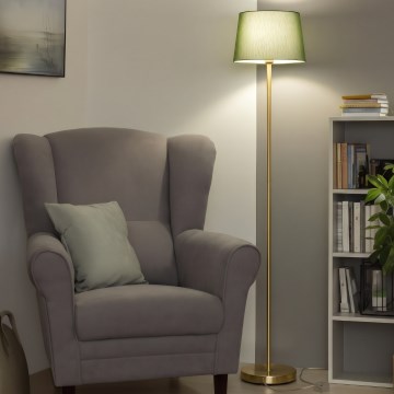 Brilagi - Lampa stojąca LED CERIA 1xE27/20W/230V śr. 30 cm zielona/złota
