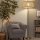Brilagi - Lampa stojąca LED CERIA 1xE27/20W/230V śr. 50 cm beżowa/złota