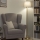 Brilagi - Lampa stojąca LED CERIA 1xE27/20W/230V Ø 30 cm szara/złota