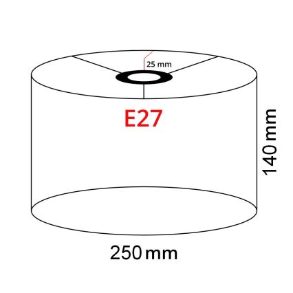 Brilagi - Lampa stojąca LED CERIA 1xE27/40W/230V śr. 25 cm zielona/czarna