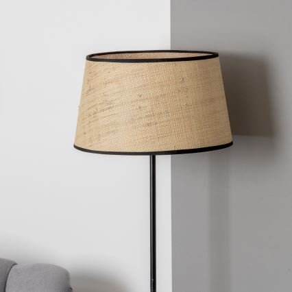 Brilagi - Lampa stojąca LED CERIA 1xE27/40W/230V, śr. 35 cm, beżowa/czarna