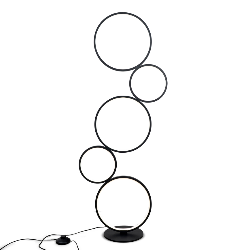 BRILAGI - Lampa stojąca LED ECHO LED/36W/230V 4000K 110 cm czarna