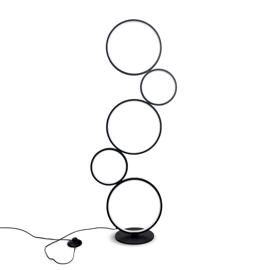 BRILAGI - Lampa stojąca LED ECHO LED/36W/230V 4000K 110 cm czarna