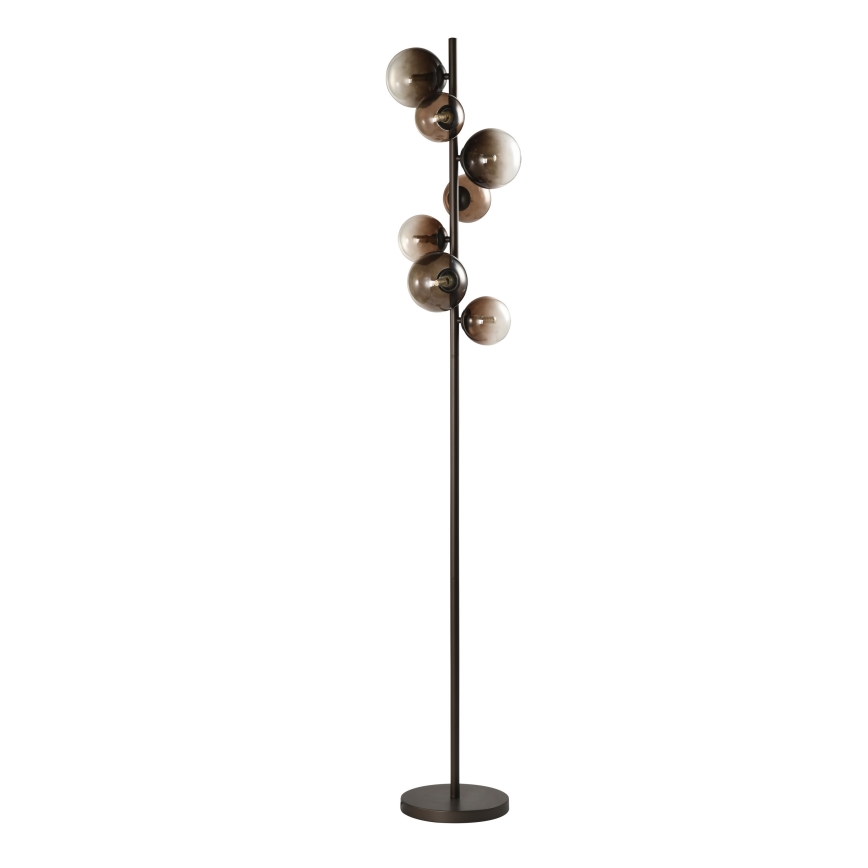 Brilagi - Lampa stojąca LED MILLA 7xG9/3W/230V brązowa/dymna