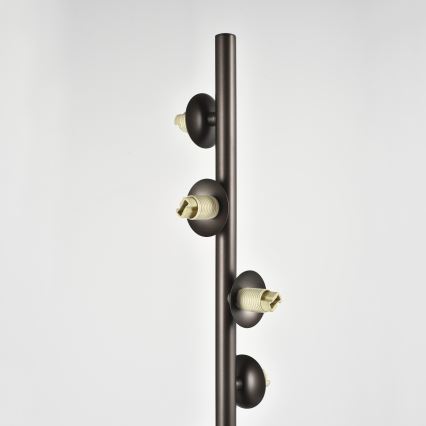 Brilagi - Lampa stojąca LED MILLA 7xG9/3W/230V brązowa/dymna