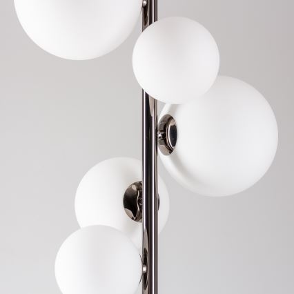 BRILAGI - Lampa stojąca LED MILLA 7xG9/3W/230V czarny chrom/biały