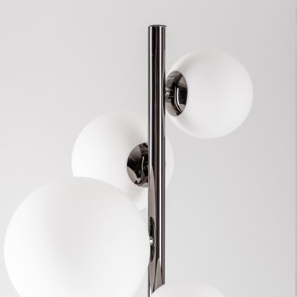 BRILAGI - Lampa stojąca LED MILLA 7xG9/3W/230V czarny chrom/biały