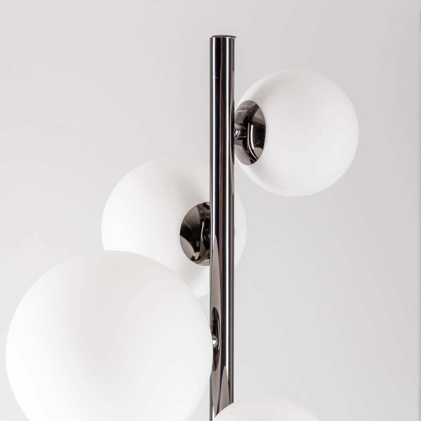 BRILAGI - Lampa stojąca LED MILLA 7xG9/3W/230V czarny chrom/biały