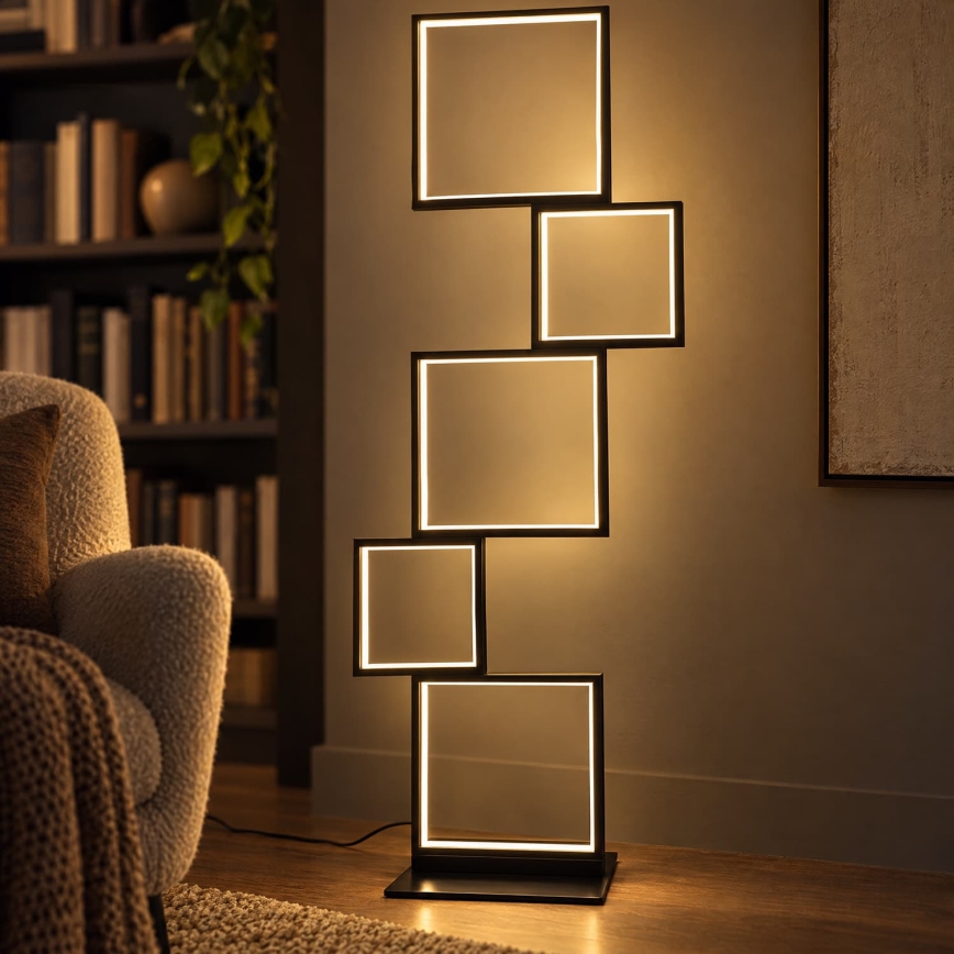 BRILAGI - Lampa stojąca LED SHIFT LED/36W/230V 4000K 123 cm czarna