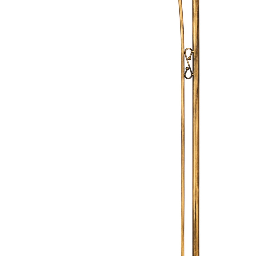 Brilagi - Lampa stojąca MOLLERO 1xE27/15W/230V brąz/patyna