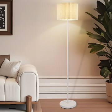 Brilagi - Lampa stojąca NORDIC WAVE 1xE27/15W/230V len/biała