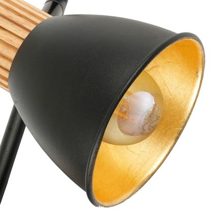Brilagi - Lampa stojąca ODENSE 3xE14/10W/230V drewno/czarny