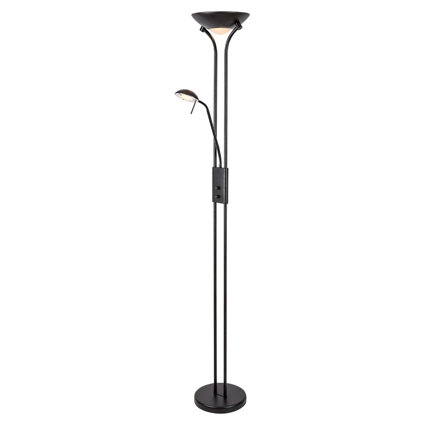 Brilagi - Lampa stojąca SCARLETT z funkcją ściemniania 1xR7s/230W/230V + 1xG9/40W czarna