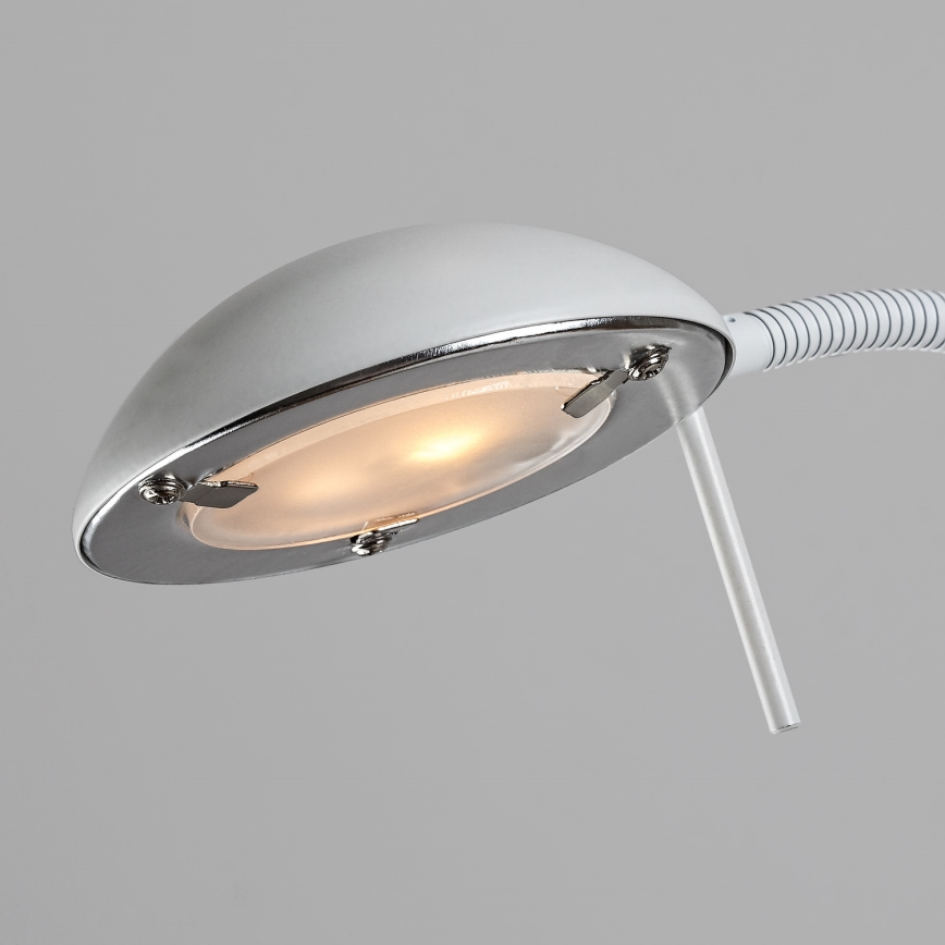 Brilagi - Lampa stojąca SCARLETT z ściemniaczem 1xR7s/230W/230V + 1xG9/40W biała