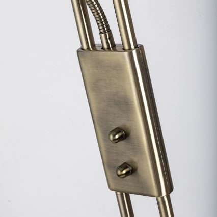 Brilagi - Lampa stojąca ściemnialna SCARLETT 1xR7s/230W/230V + 1xG9/40W brązowa