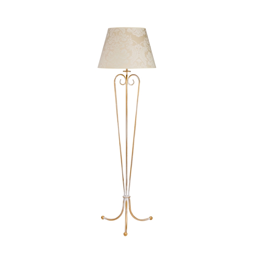Brilagi - Lampa stojąca SONIA 1xE27/15W/230V kremowa/patyna