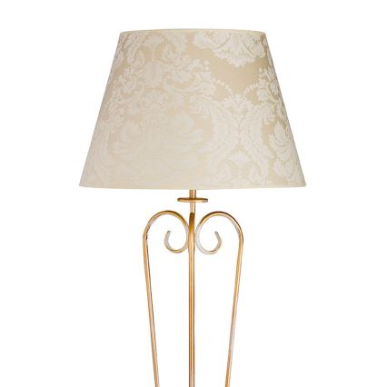 Brilagi - Lampa stojąca SONIA 1xE27/15W/230V kremowa/patyna