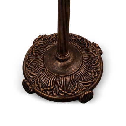 Brilagi - Lampa stojąca Tiffany witrażowa JUNGLE 2xE27/60W/230V