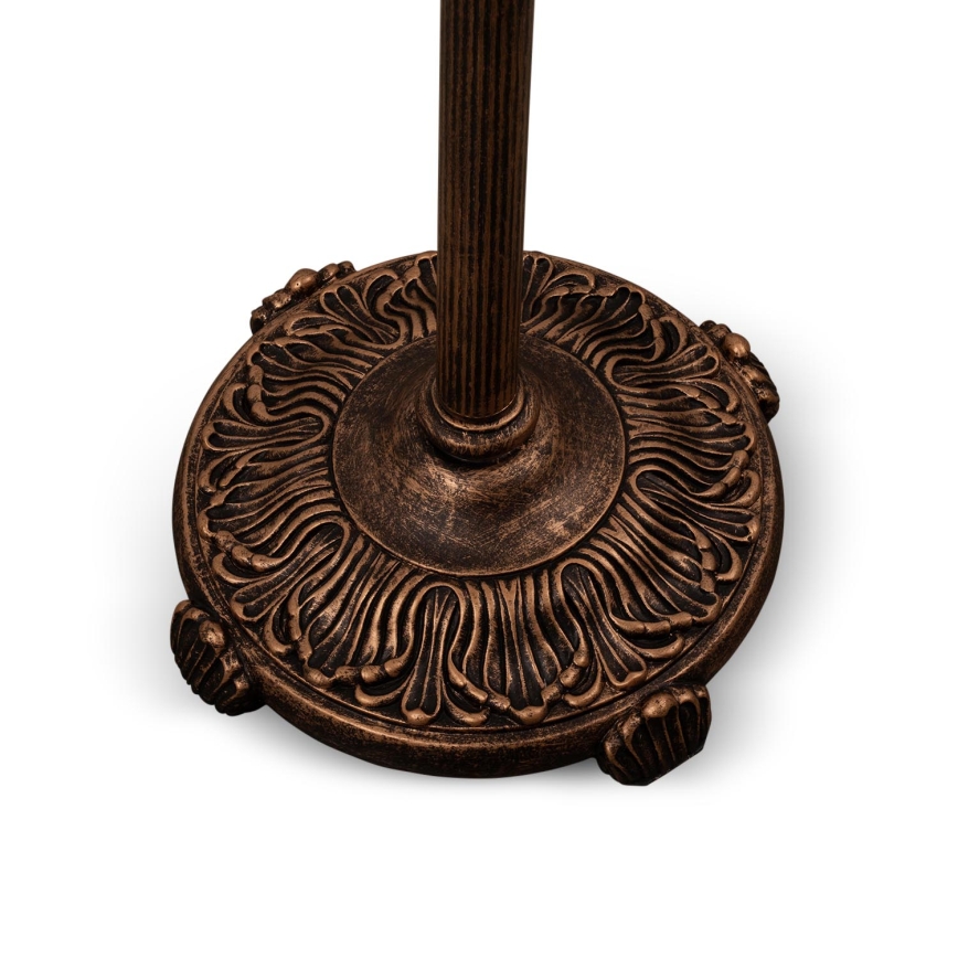 Brilagi - Lampa stojąca Tiffany witrażowa JUNGLE 2xE27/60W/230V