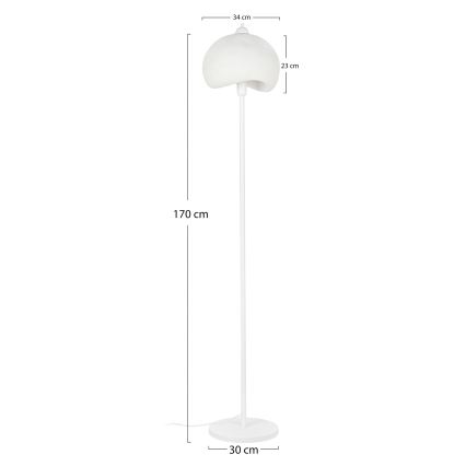 Brilagi - Lampa stojąca WABI SABI 1xE27/40W/230V biała