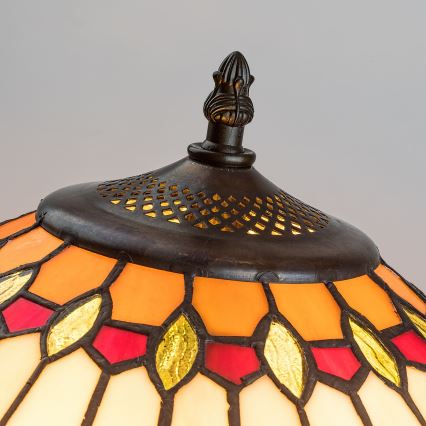 Brilagi - Lampa stojąca witrażowa Tiffany LUISA 2xE27/60W/230V
