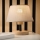 Brilagi - Lampa stołowa ANTHONY 1xE27/60W/230V dąb/beżowy