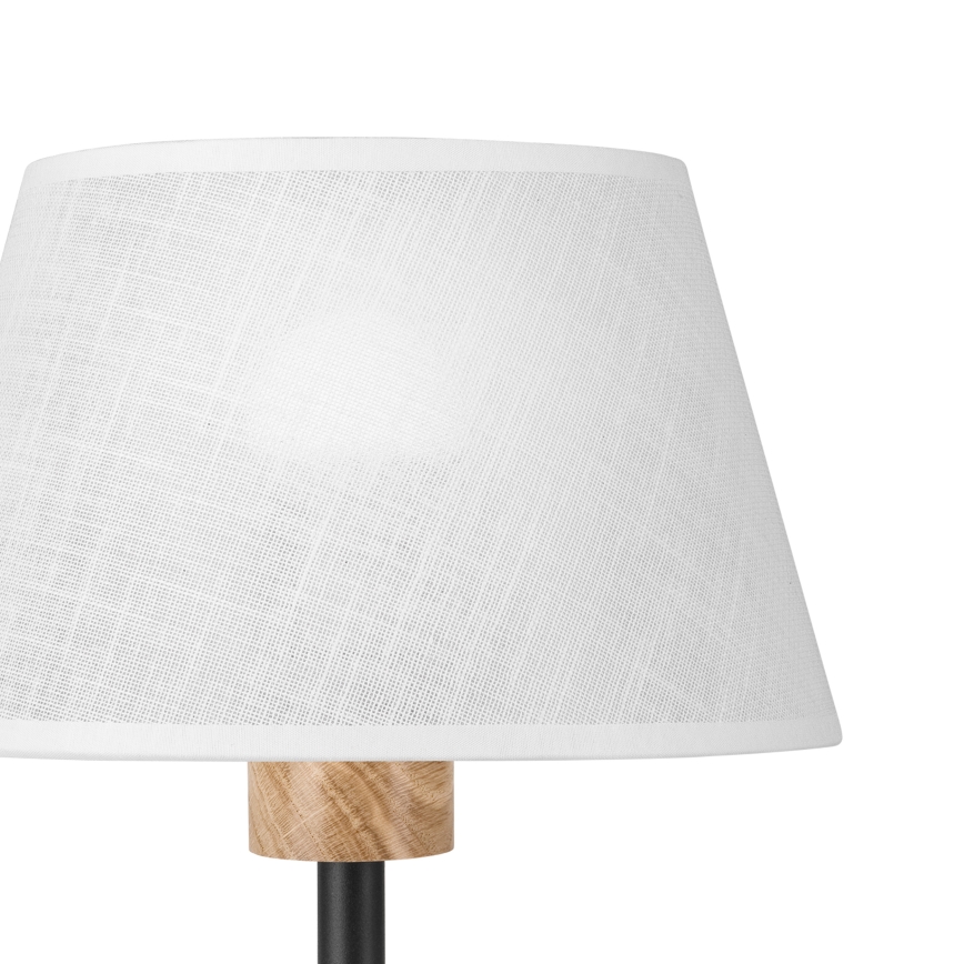 Brilagi - Lampa stołowa ANTHONY 1xE27/60W/230V dąb/biały