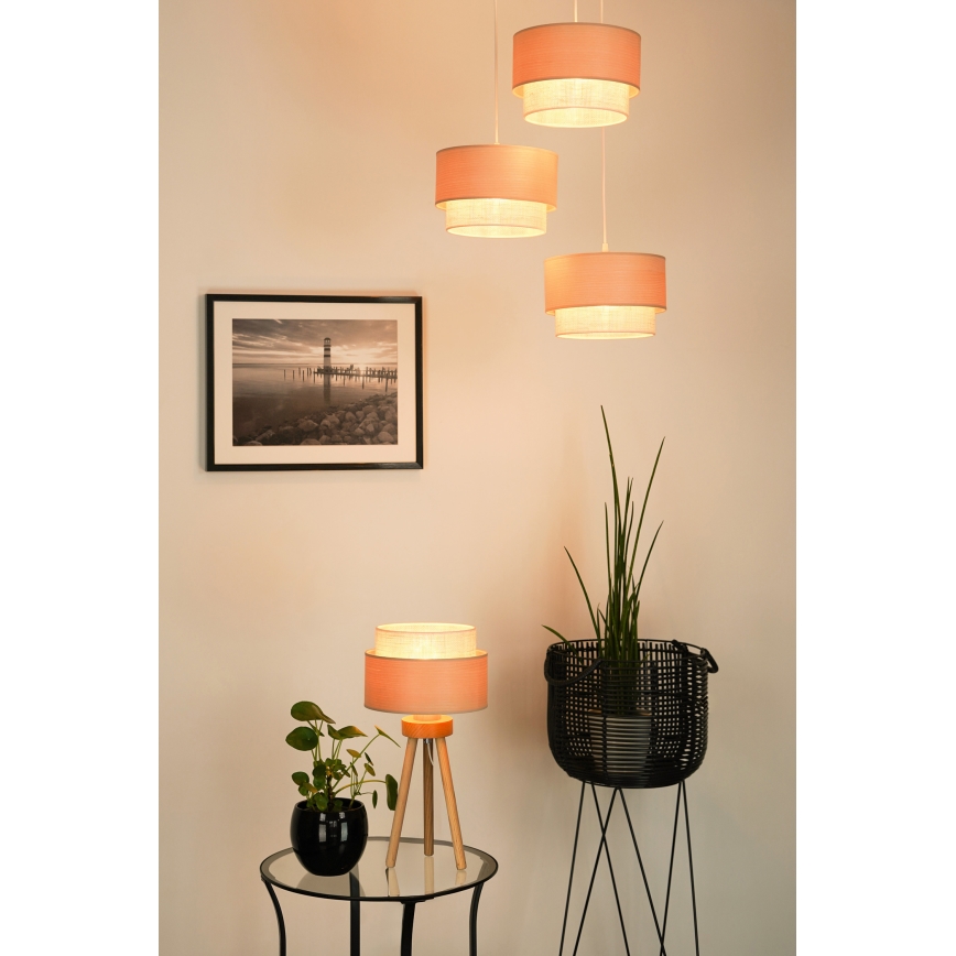 Brilagi - Lampa stołowa ARIZONA BOHO 1xE27/15W/230V beżowa