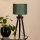 Brilagi - Lampa stołowa BOSTON ROLLER 1xE27/15W/230V słoma zielony/złoty