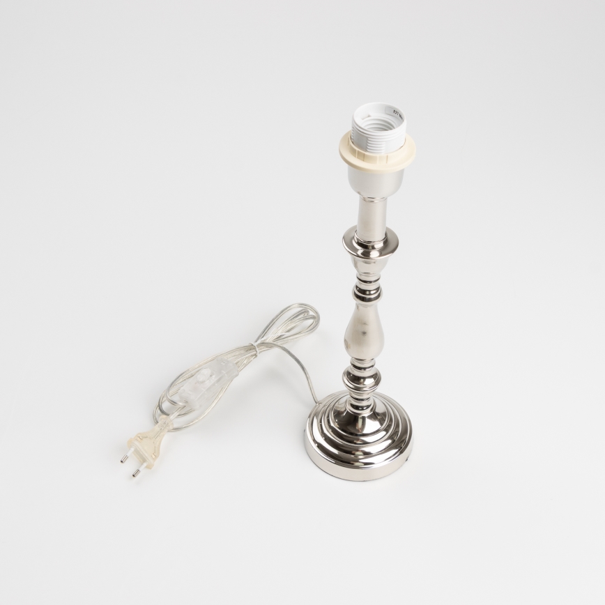 Brilagi - Lampa stołowa CERIA 1xE27/60W/230V śr. 25 cm chrom błyszczący/zielony