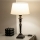 Brilagi - Lampa stołowa CERIA 1xE27/60W/230V śr. 25 cm czarna/biała