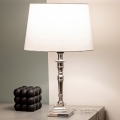 BRILAGI - Lampa stołowa CERIA 1xE27/60W/230V śr. 30 cm srebrny/biały
