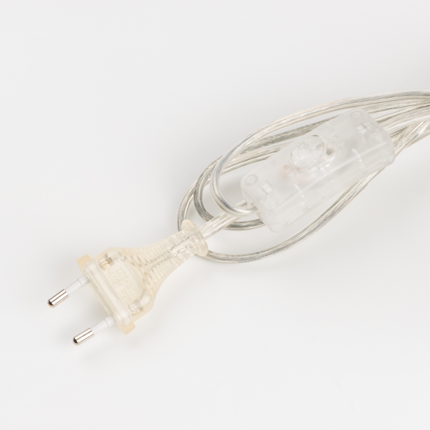 Brilagi - Lampa stołowa CERIA 1xE27/60W/230V Ø 30 cm chrom błyszczący/biały