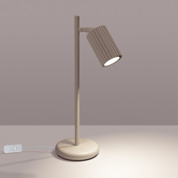 Brilagi - Lampa stołowa CRESTO 1xGU10/10W/230V taupe