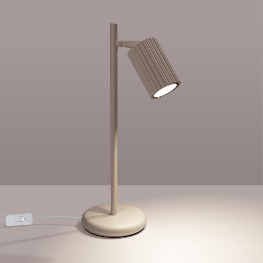 Brilagi - Lampa stołowa CRESTO 1xGU10/10W/230V taupe