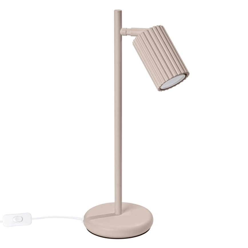 Brilagi - Lampa stołowa CRESTO 1xGU10/10W/230V taupe