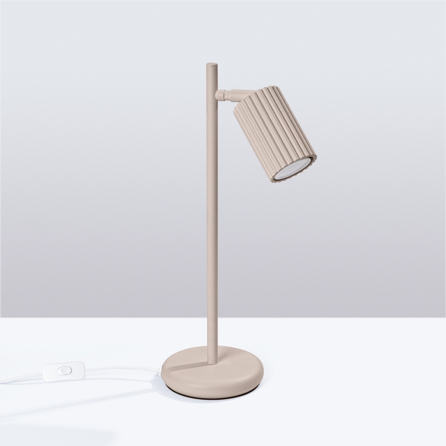 Brilagi - Lampa stołowa CRESTO 1xGU10/10W/230V taupe