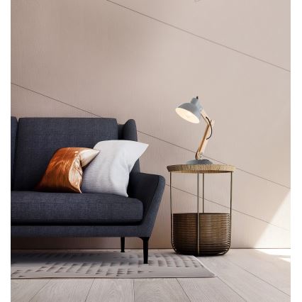 Brilagi - Lampa stołowa FOCUS 1xE27/40W/230V szara