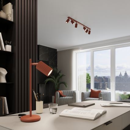 Brilagi - Lampa stołowa LED CRESTO 1x GU10/10W/230V czerwona