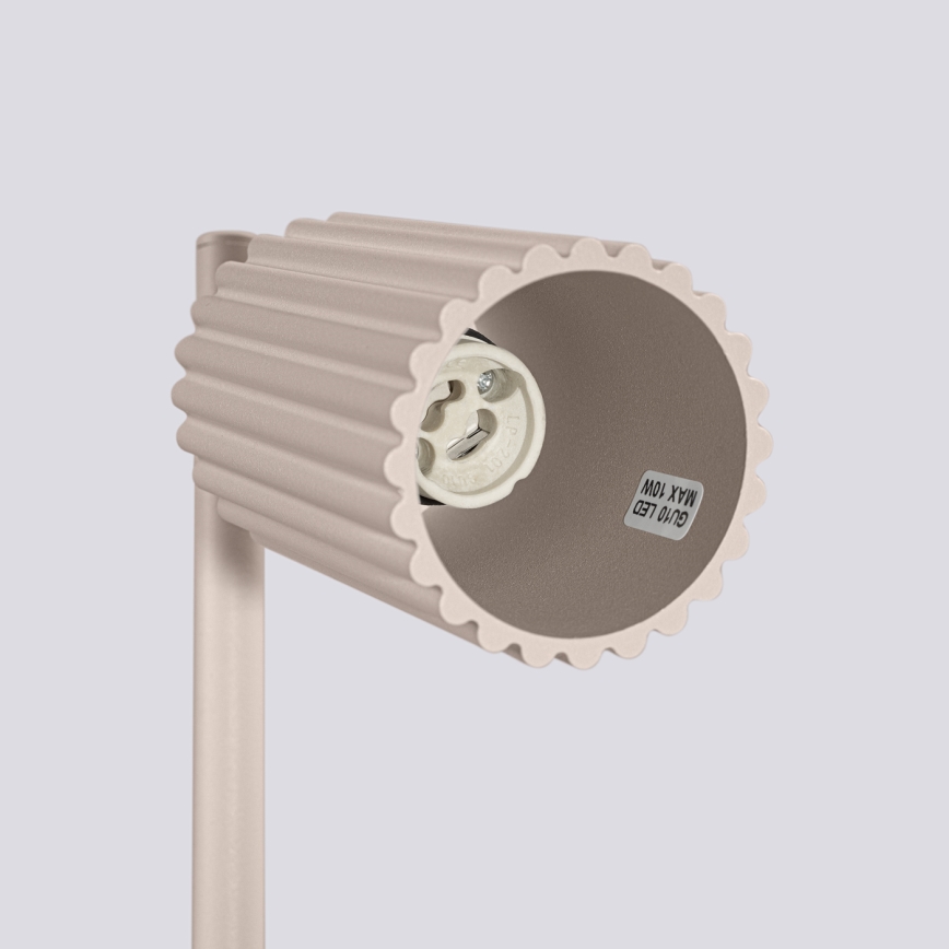 Brilagi - Lampa stołowa LED CRESTO 1xGU10/10W/230V taupe