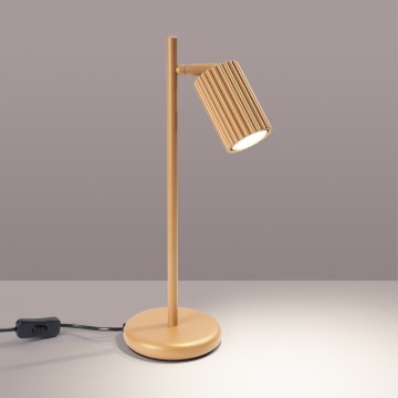 Brilagi - Lampa stołowa LED CRESTO 1xGU10/10W/230V złota