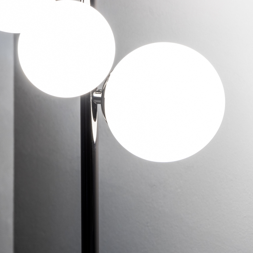 Brilagi - Lampa stołowa LED MILLA 4xG9/3W/230V czarny chrom/biały