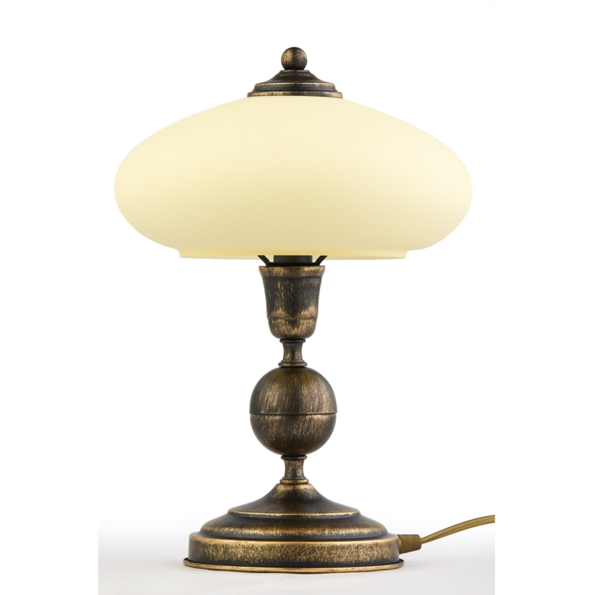 Brilagi - Lampa stołowa MOLLERO 1xE14/11W/230V brąz/patyna