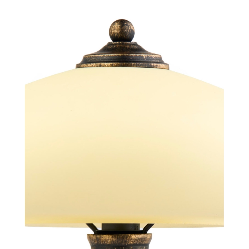 Brilagi - Lampa stołowa MOLLERO 1xE14/11W/230V brąz/patyna