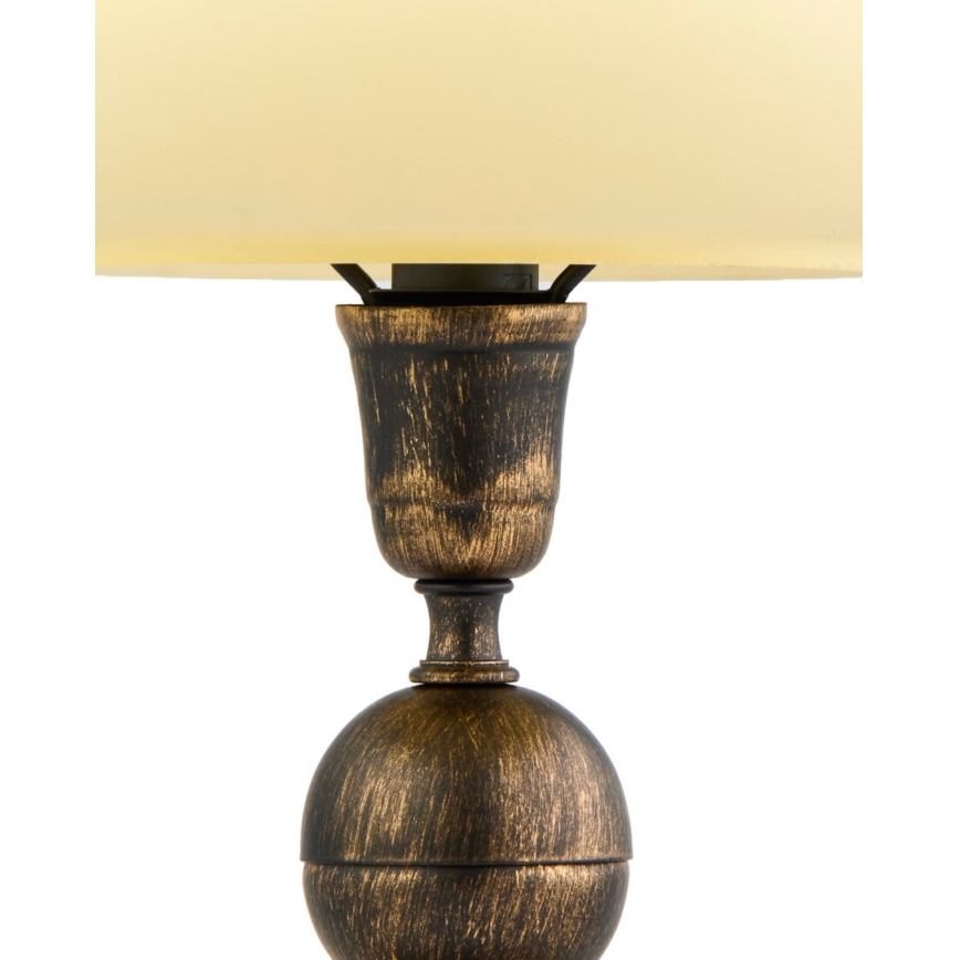 Brilagi - Lampa stołowa MOLLERO 1xE14/11W/230V brąz/patyna