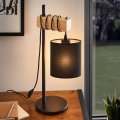 BRILAGI - Lampa stołowa NUBILA 1xE27/40W/230V brązowa/czarna
