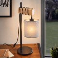BRILAGI - Lampa stołowa NUBILA 1xE27/40W/230V brązowa/czarna/szara